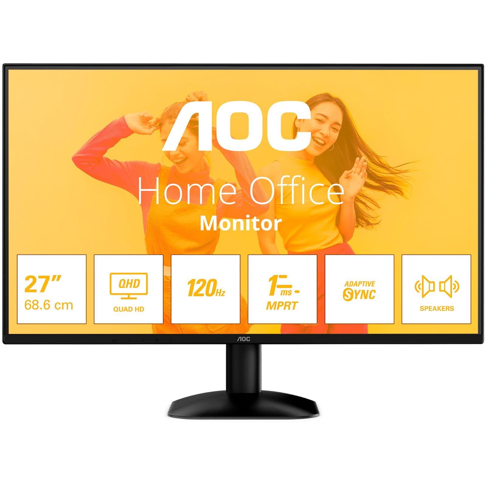 Монітор 27" AOC Q27B35S3 QHD IPS 120Hz