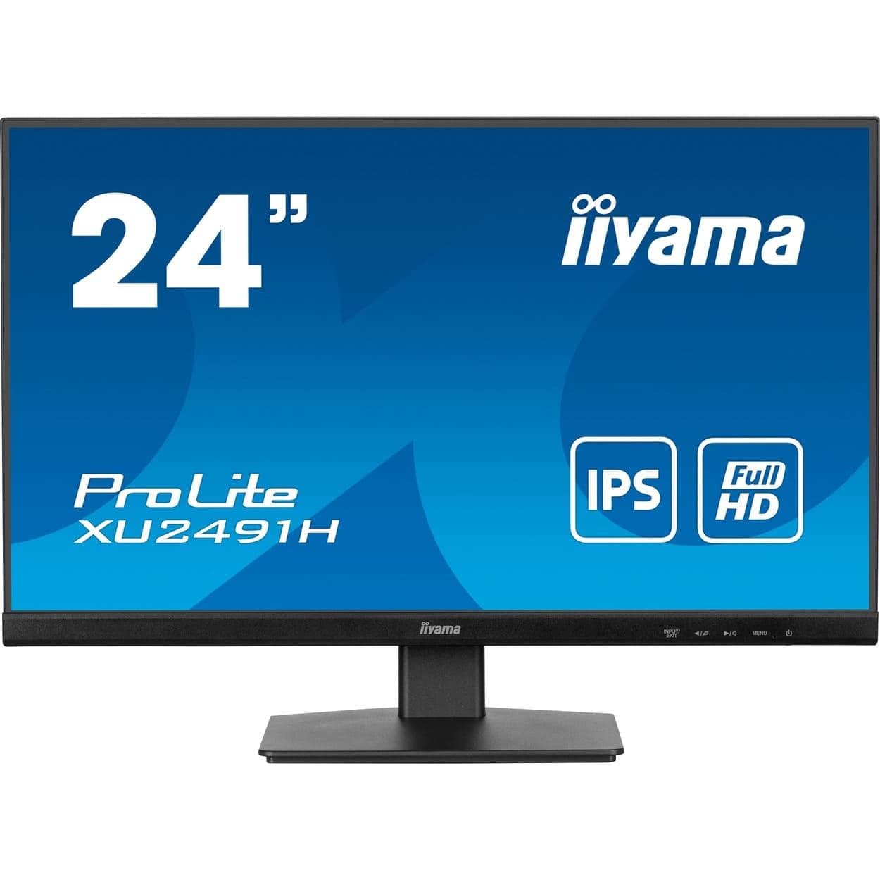 Монітор 23.8" Iiyama XU2491H-B1 FHD IPS 100Hz