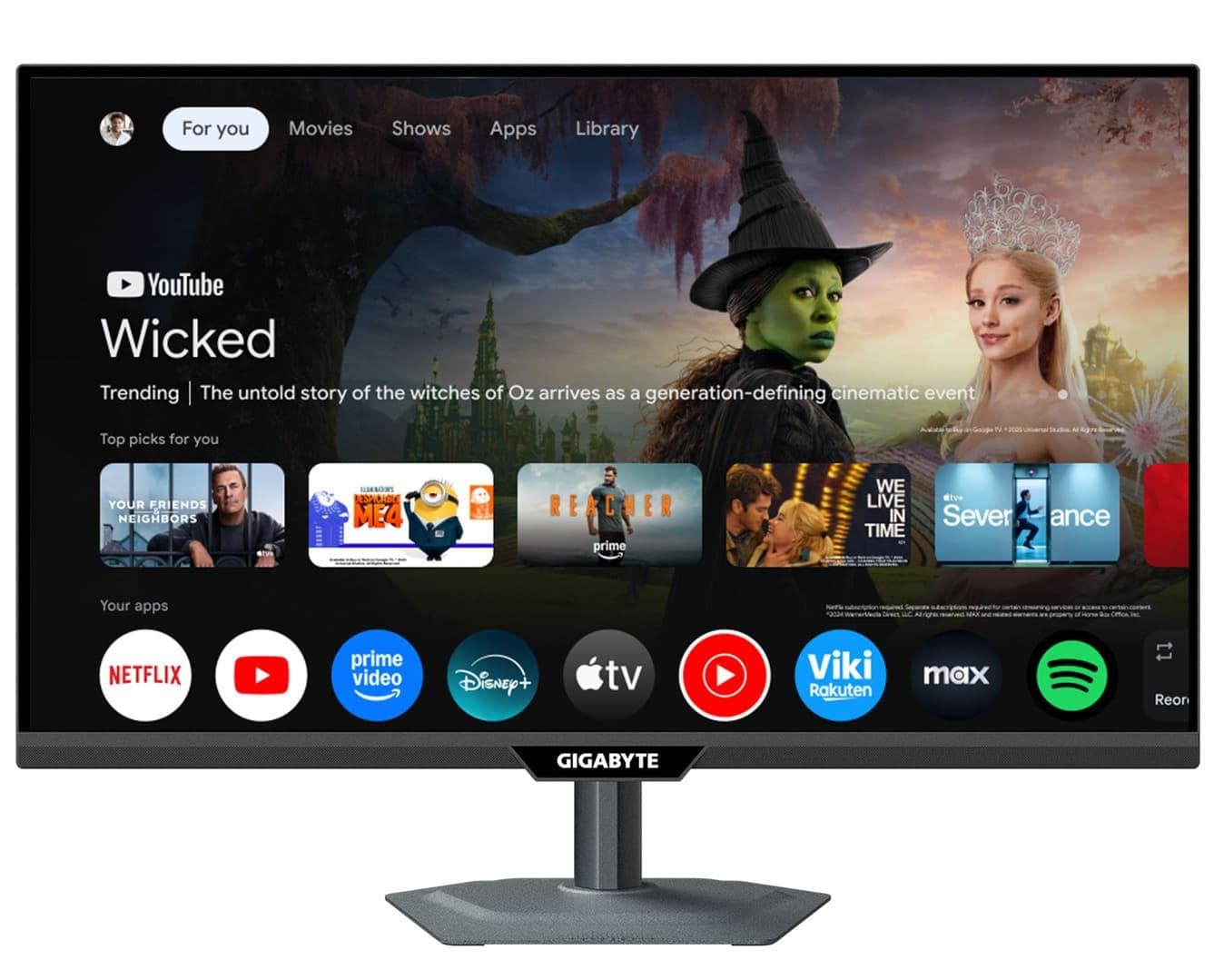 Монiтор 27” Gigabyte M27QS Gaming Monitor QHD IPS 180Hz