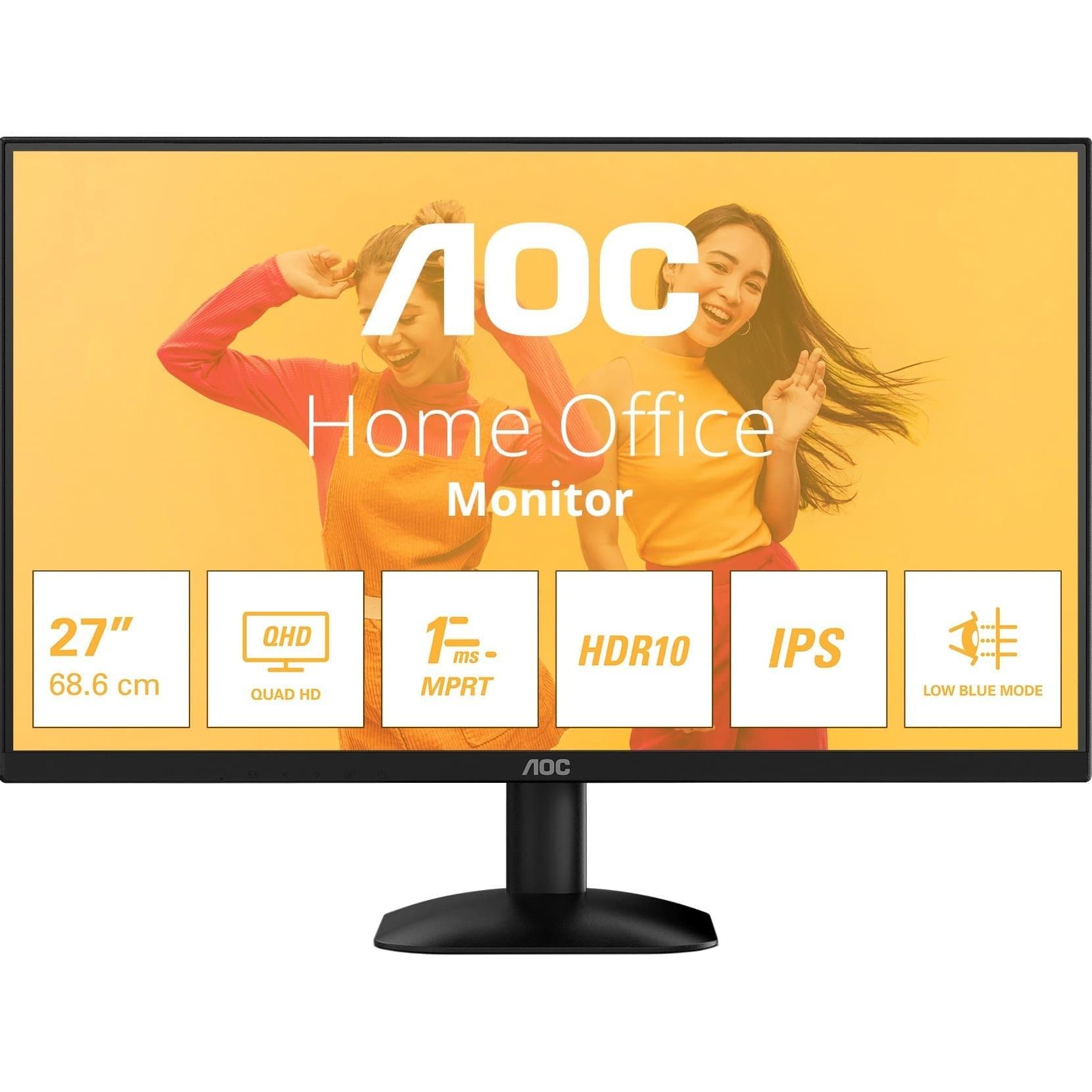 Монітор 27" AOC Q27B35E QHD IPS 75Hz