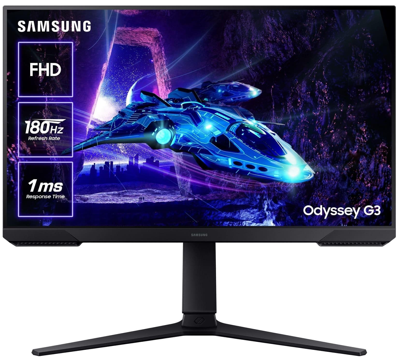 Монітор 23.8" Samsung LS24DG300EI FHD VA 180Hz