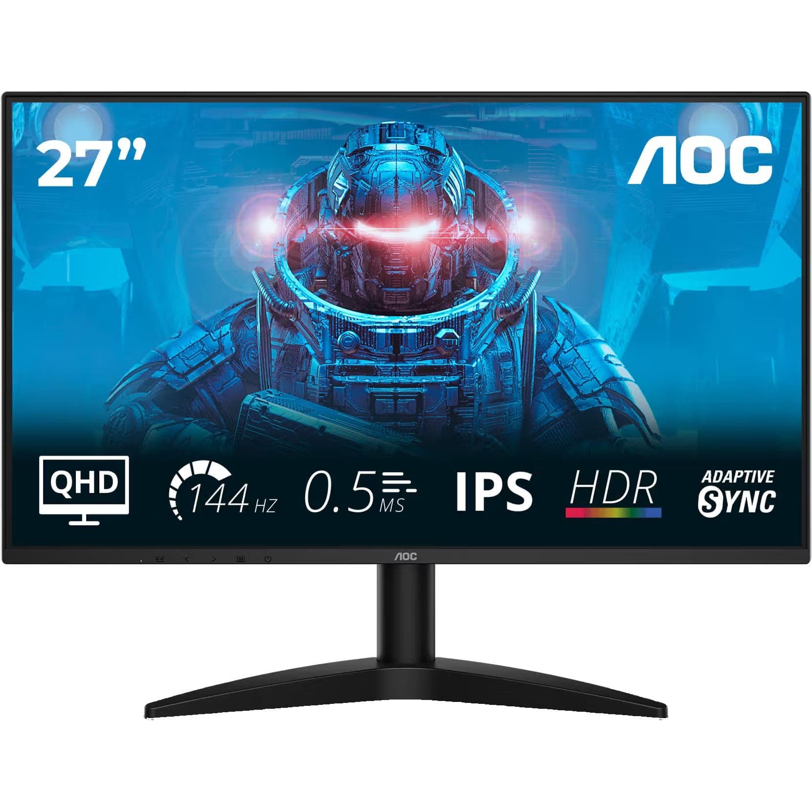 Монітор 27" AOC Q27B36X QHD IPS 144Hz