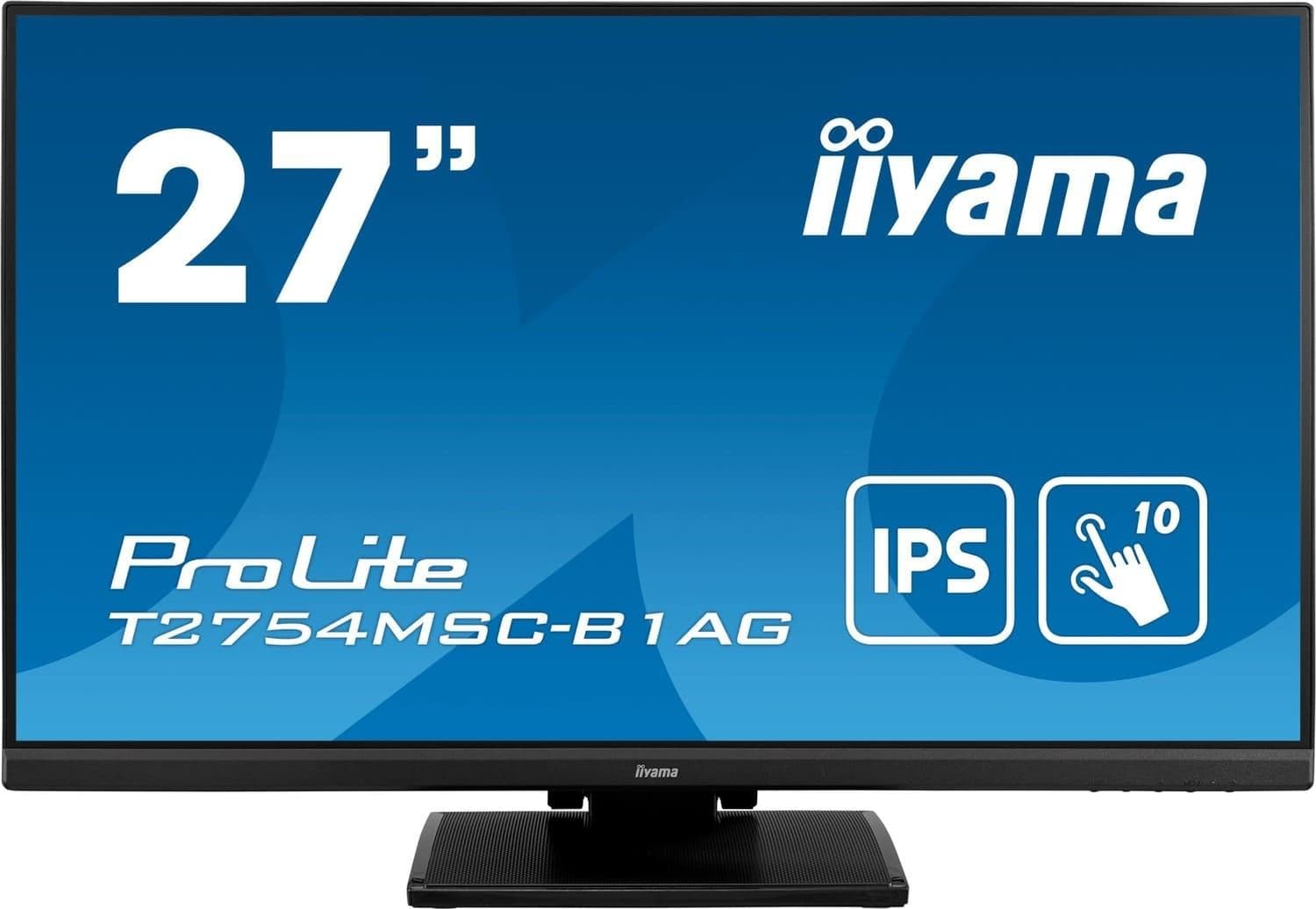 Монітор 27" Iiyama T2754MSC-B2AG Touch FHD IPS 83Hz