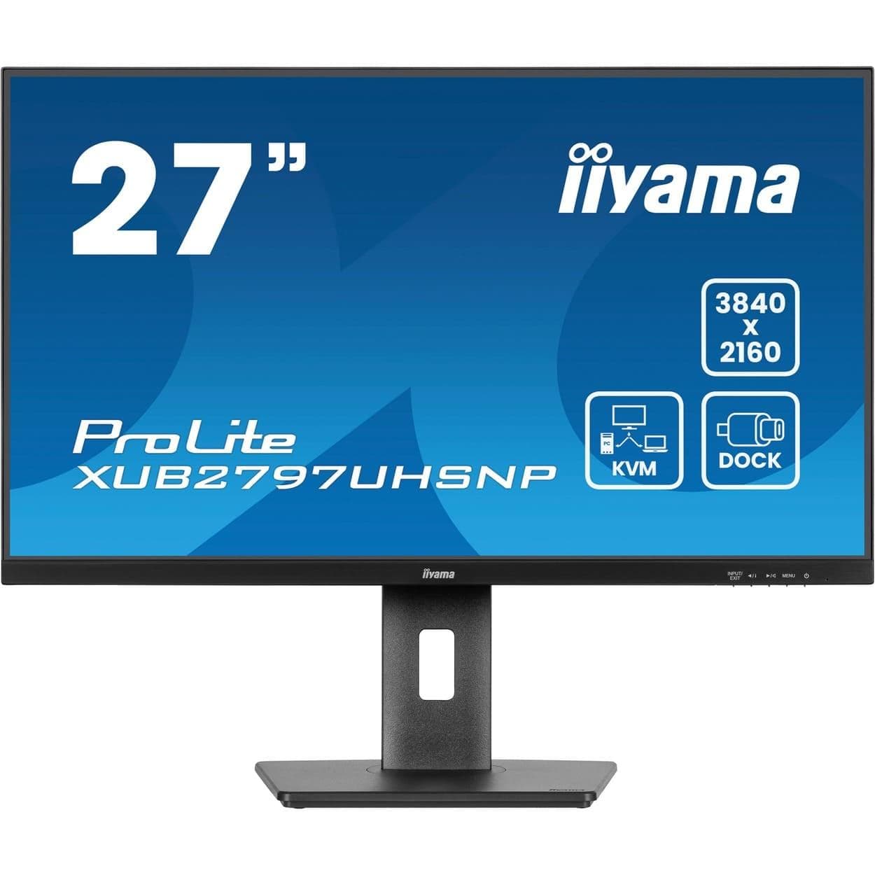 Монітор 27" Iiyama XUB2797UHSNP-B1 UHD IPS 60Hz