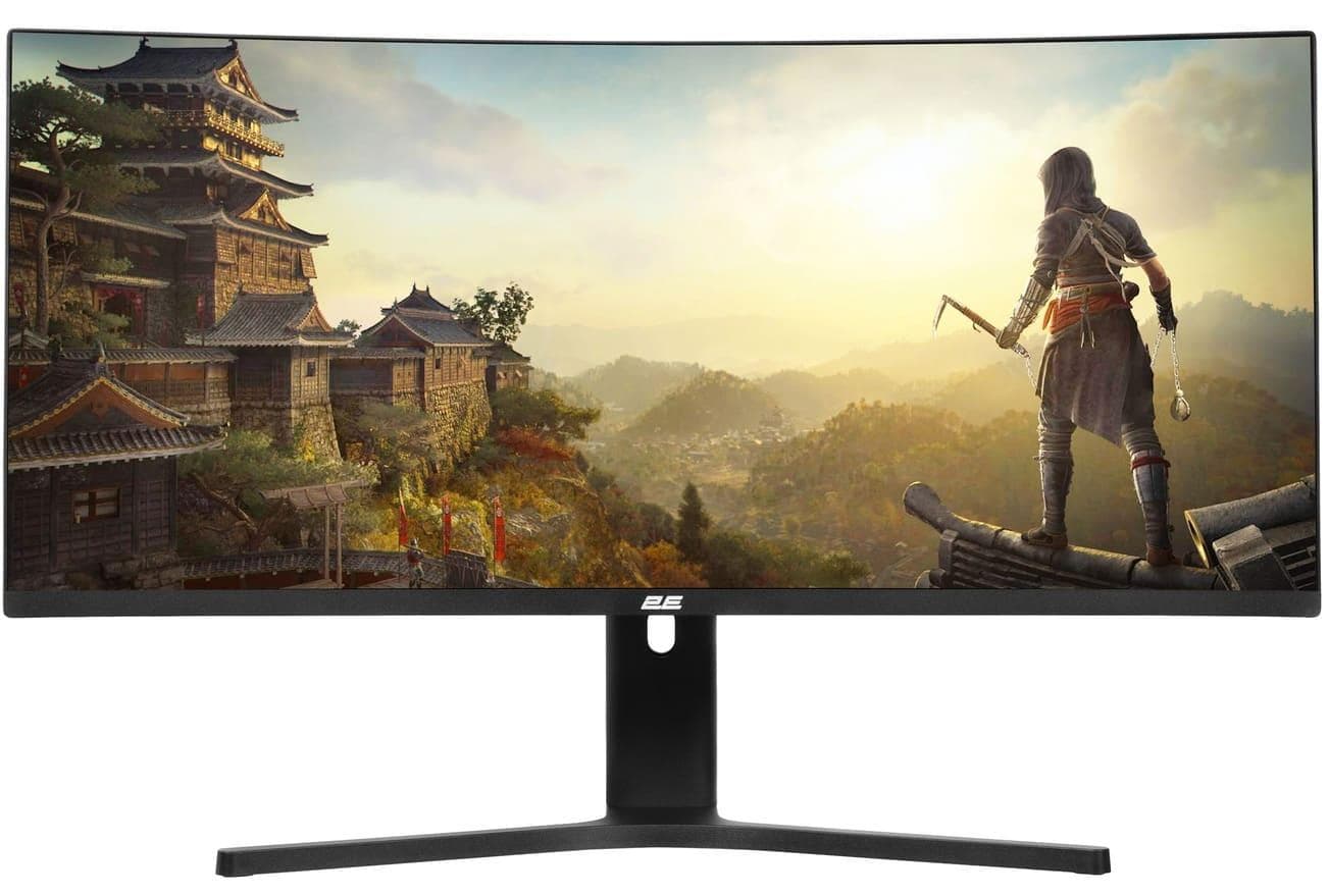 Монітор 34" 2E GAMING G3424B Curved UWQHD VA 180Hz