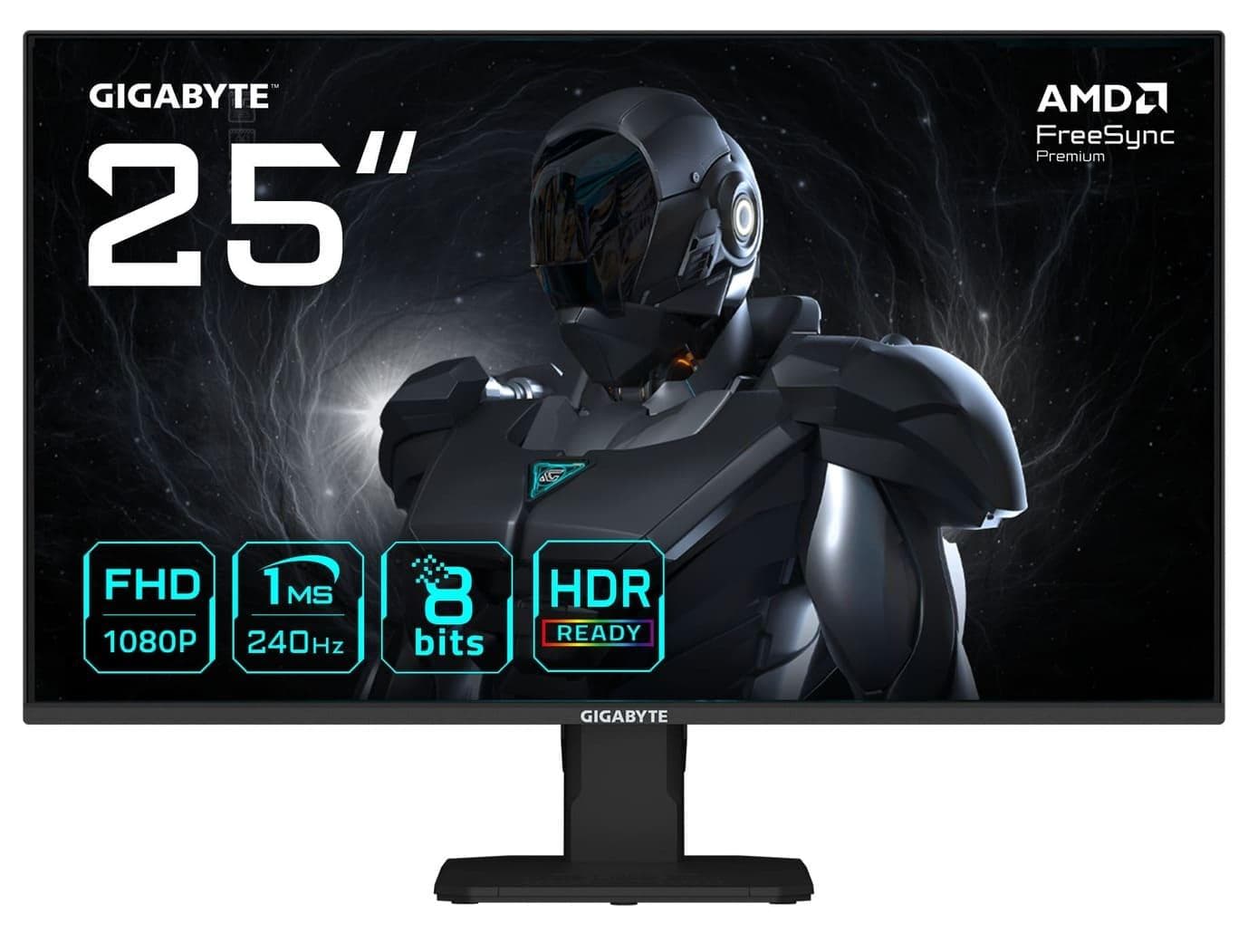 Монiтор 24.5" Gigabyte GS25F2A Gaming Monitor FHD IPS 240 Hz