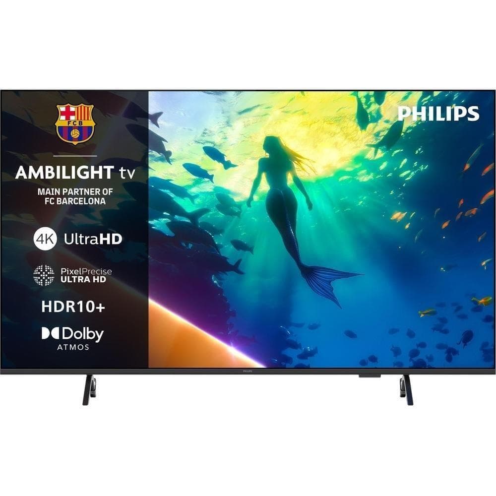 Телевізор 55" Philips LED 4K 60Hz Smart Titan OS Black Ambilight