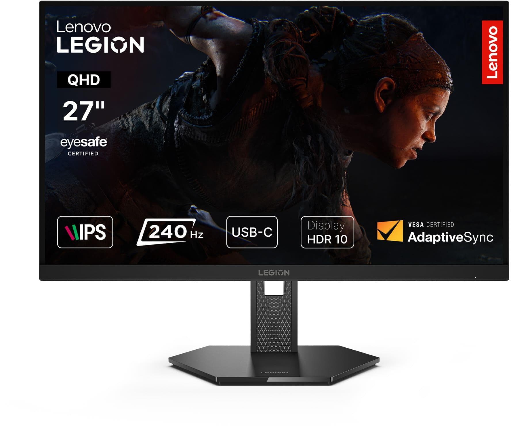 Монітор 27" Lenovo Legion 27QD-10 QHD IPS 240Hz