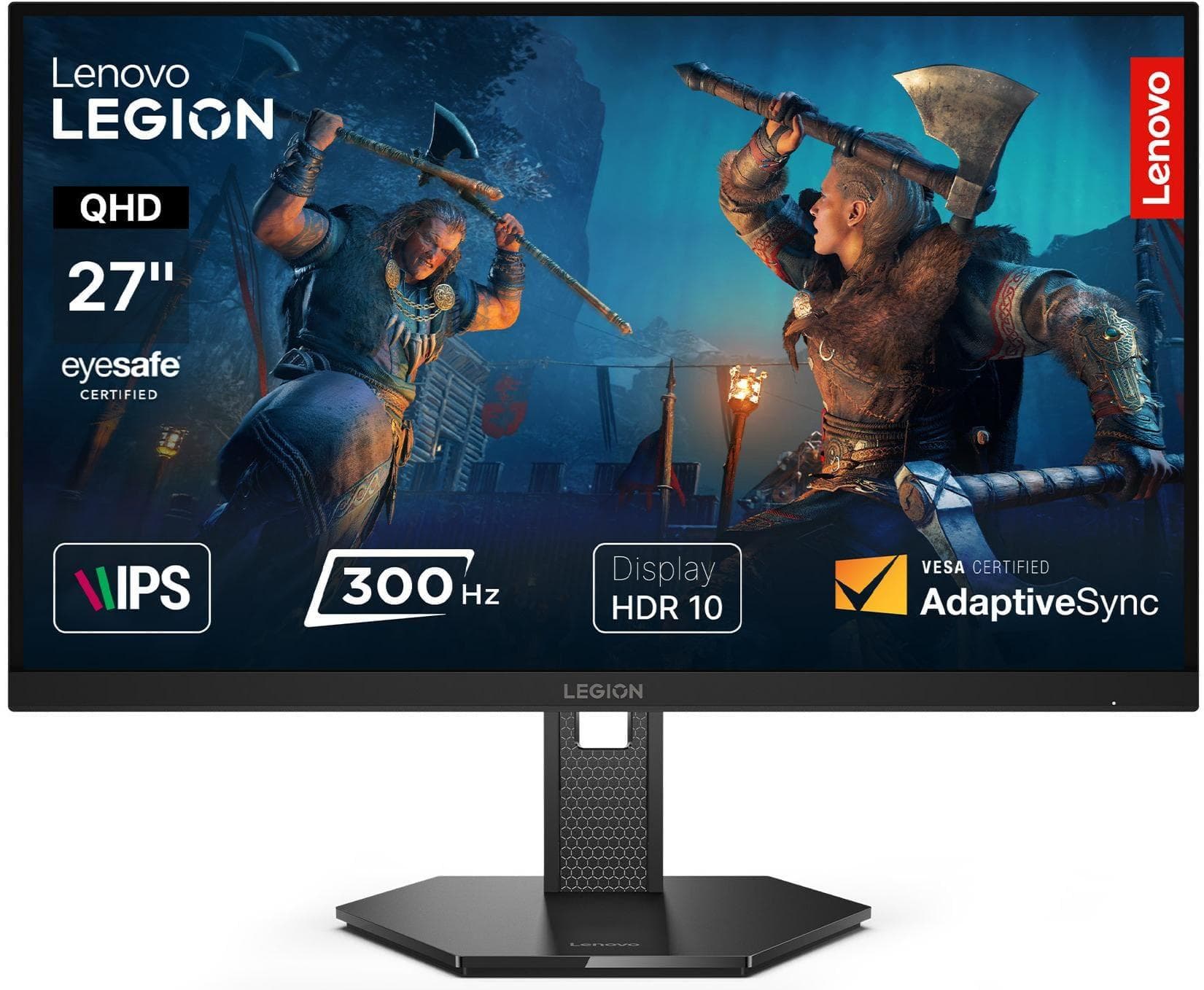 Монітор 27" Lenovo Legion 27Q-11 QHD IPS 300Hz