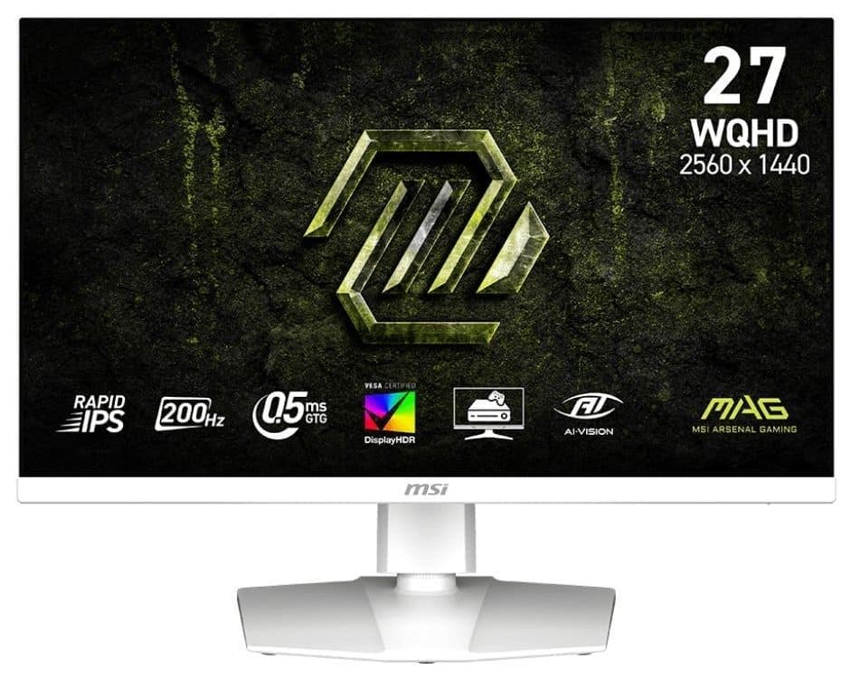 Монітор 27" MSI MAG 274QRFW E20 QHD IPS 200Hz
