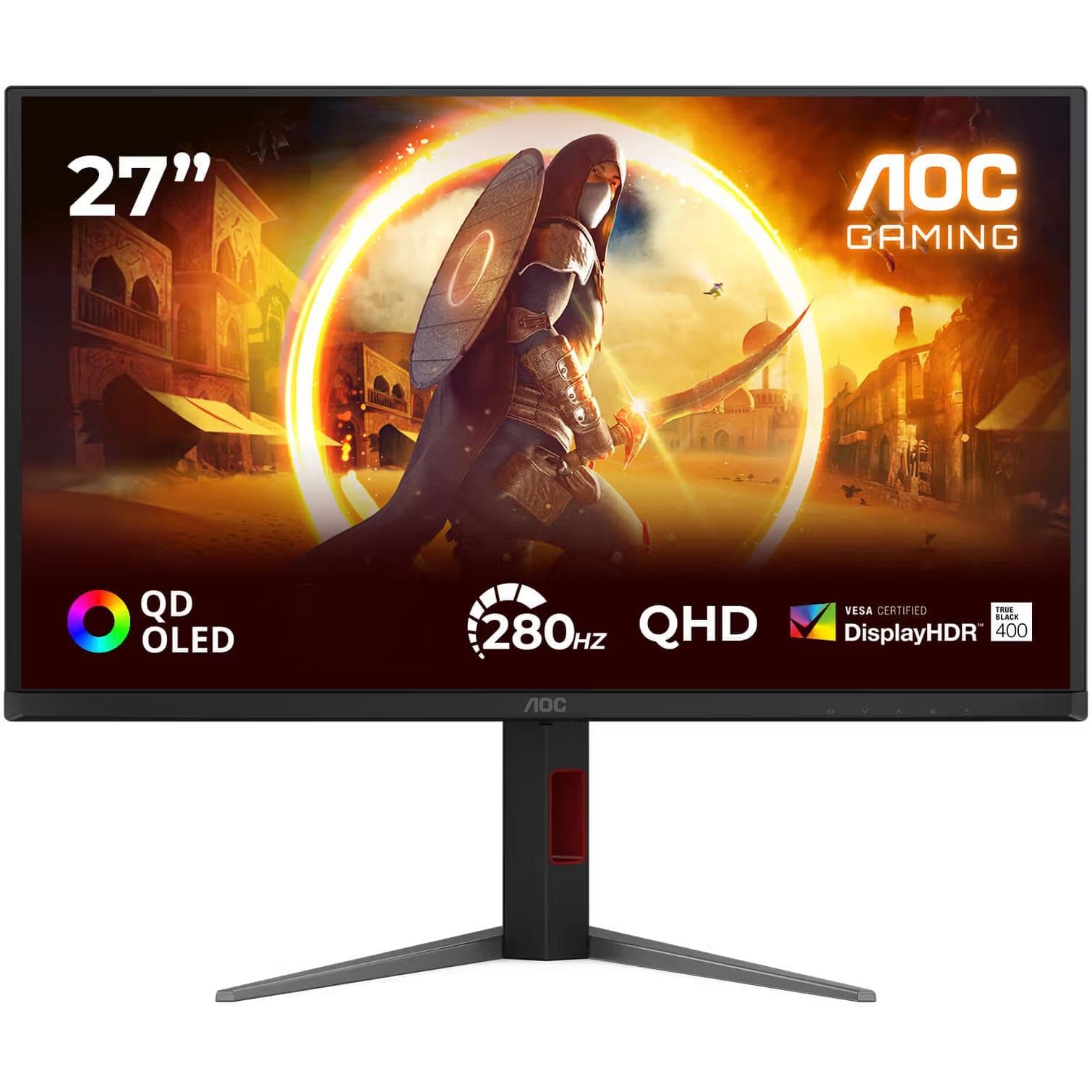 Монітор 27" AOC Q27G4ZD QD-OLED QHD OLED 280Hz