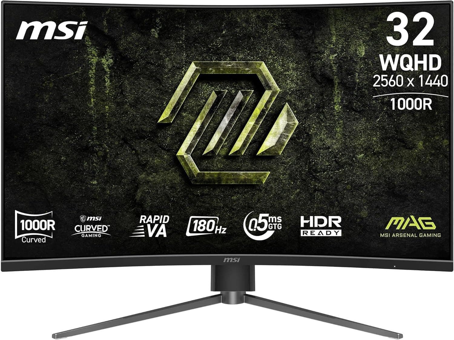 Монітор 31.5" MSI MAG 325CQPF-E18 Curved QHD VA 180Hz