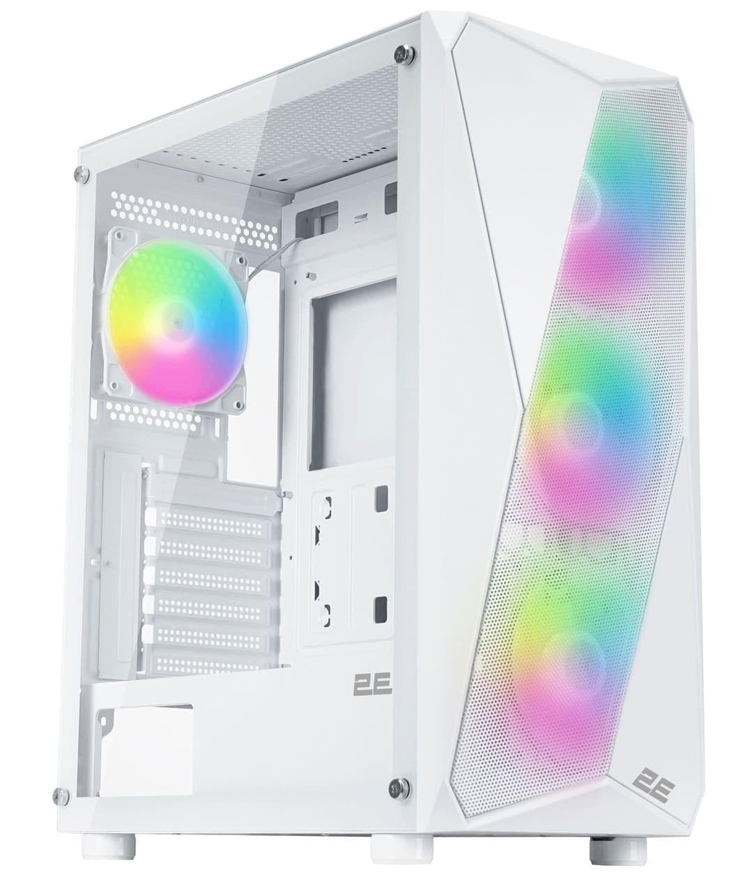 Корпус 2E GAMING Aruba G3313W ARGB без БП (2E-G3313W) White