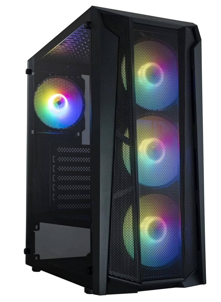 Корпус QUBE BOREY V2.0 ARGB Black (BOREY_F5NU3_V2.0)