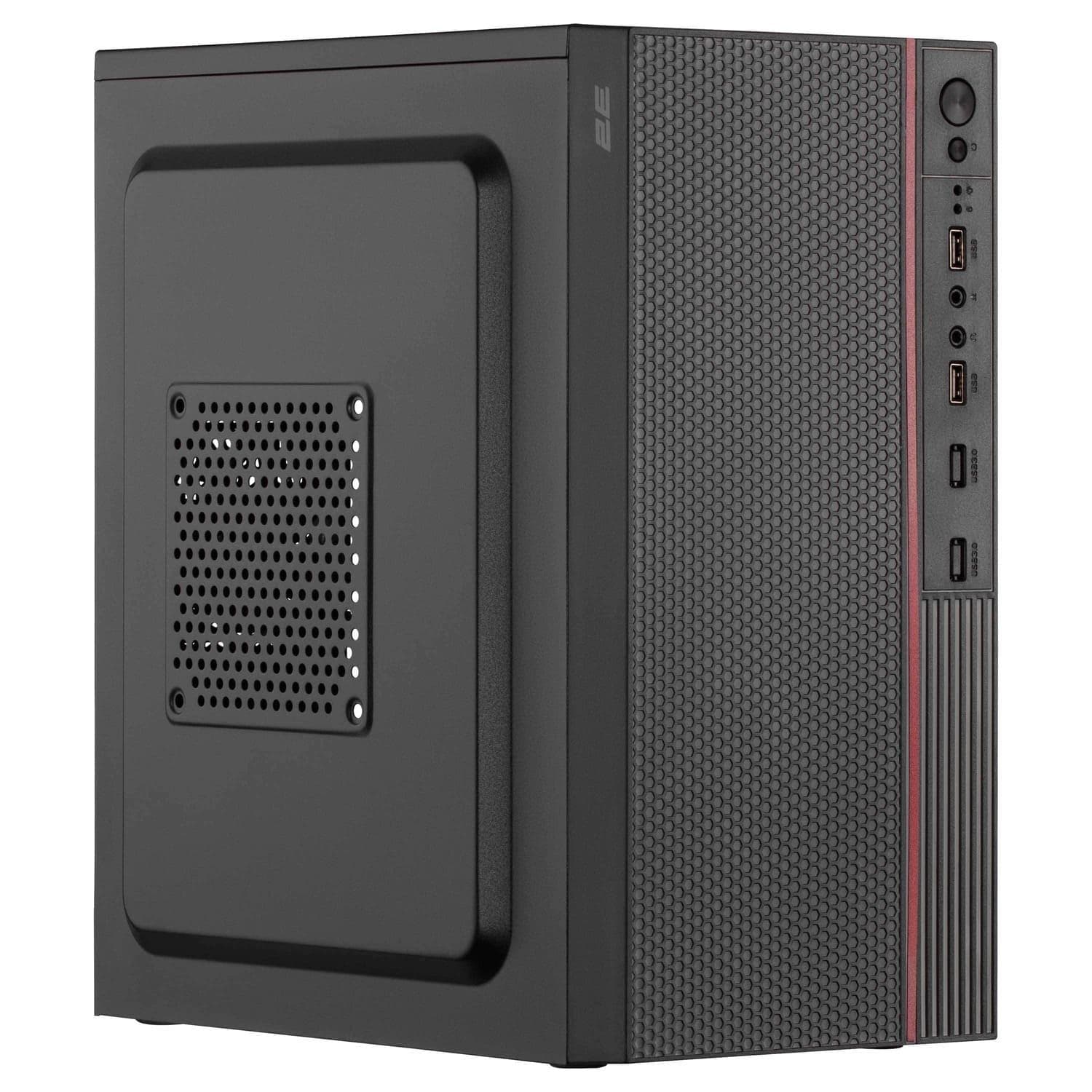 Корпус 2E TeamX TMX03 c БП 500W (2E-TMX03-500) Black