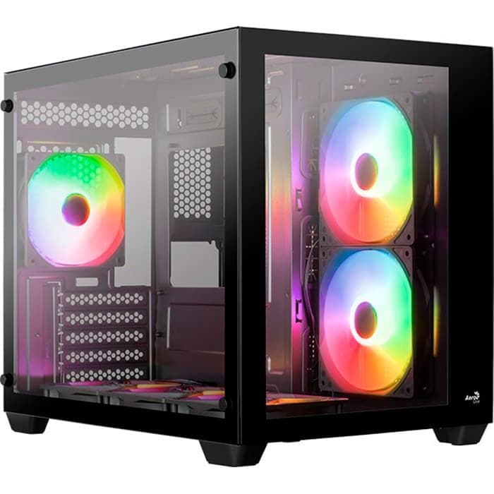 Корпус AeroCool Dryft Mini-G-BK-v2 (ACCS-ES02163.11) Black без БП