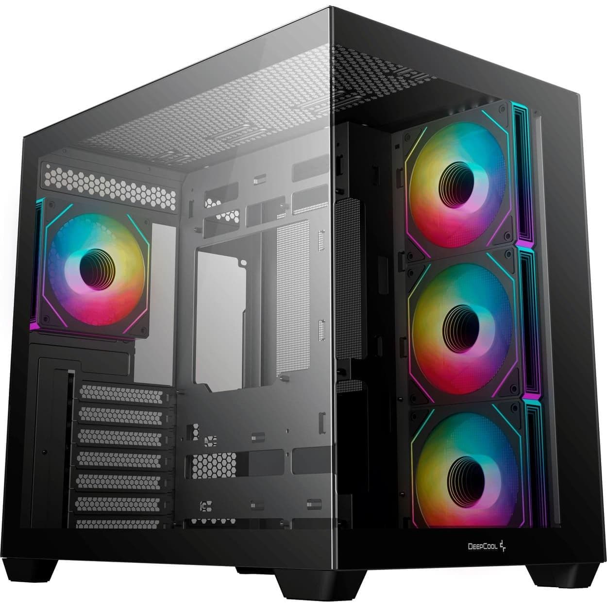Корпус Deepcool CG530 4F Tempered Glass без БП (R-CG530-BKADA4-G-1) Black