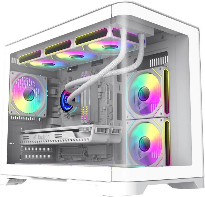 Корпус GameMax HYPE-M White