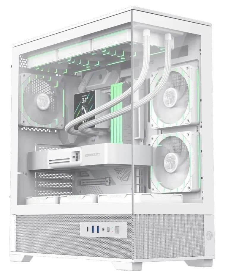 Корпус GAMEMAX Vista 2 A Tempered Glass без БЖ White