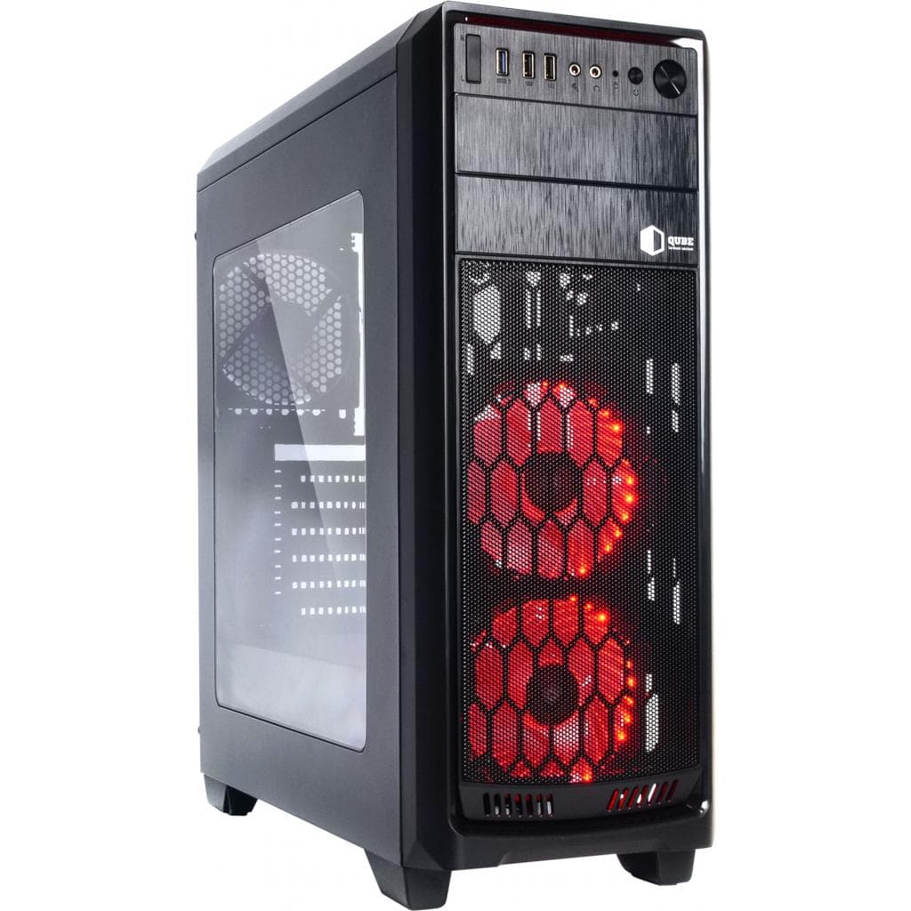 Корпус QUBE QBR09 Black (QBR09_WRNU3)