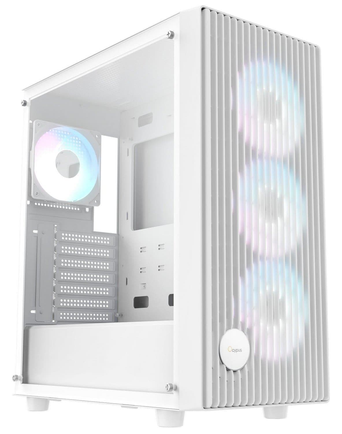 Корпус OCYPUS GAMMA C70 WH ARGB (GAMMA-C70-WHG400XX-GL)