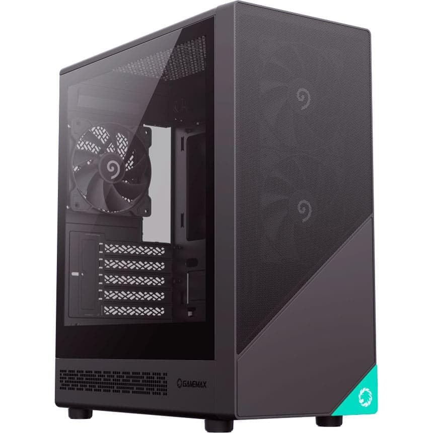Корпус GAMEMAX Focus M Tempered Glass без БП Black