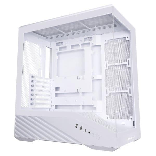 Корпус Lian Li Vector V100 Tempered Glass без БП (G99.V100W.01) White