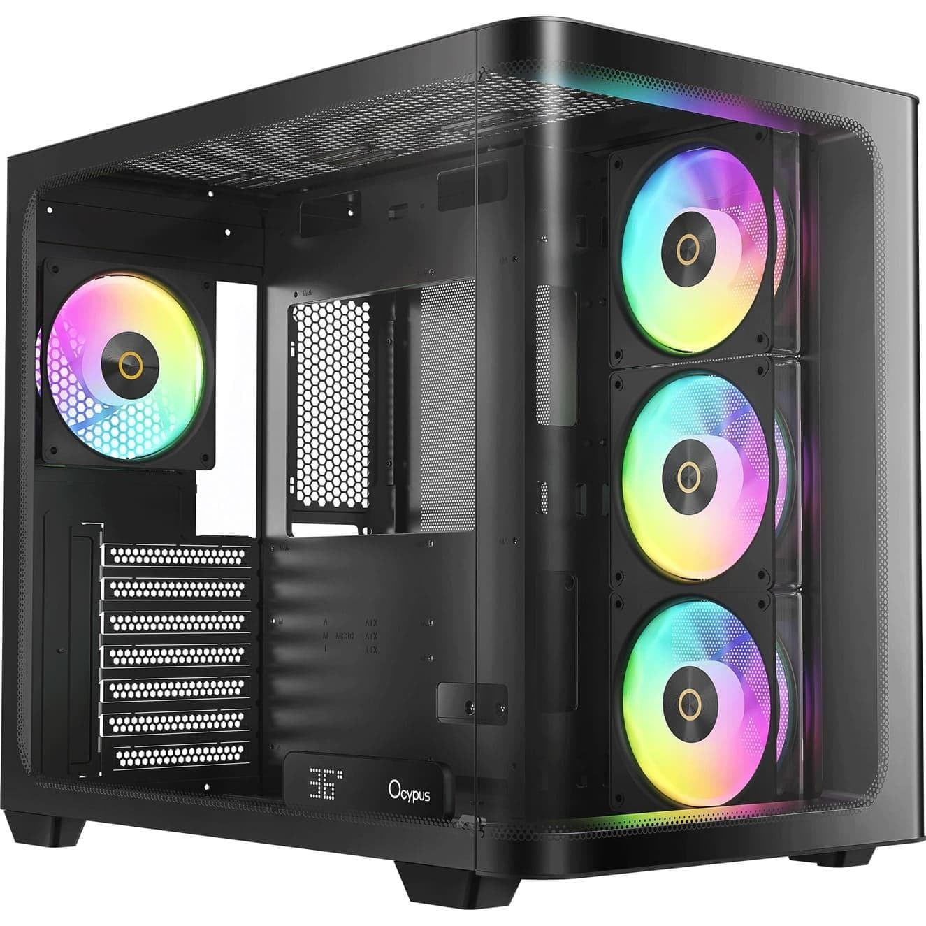 Корпус Ocypus IOTA C70 Curve ARGB Digital (IOTA-C70-BKD400CD-GL) Black