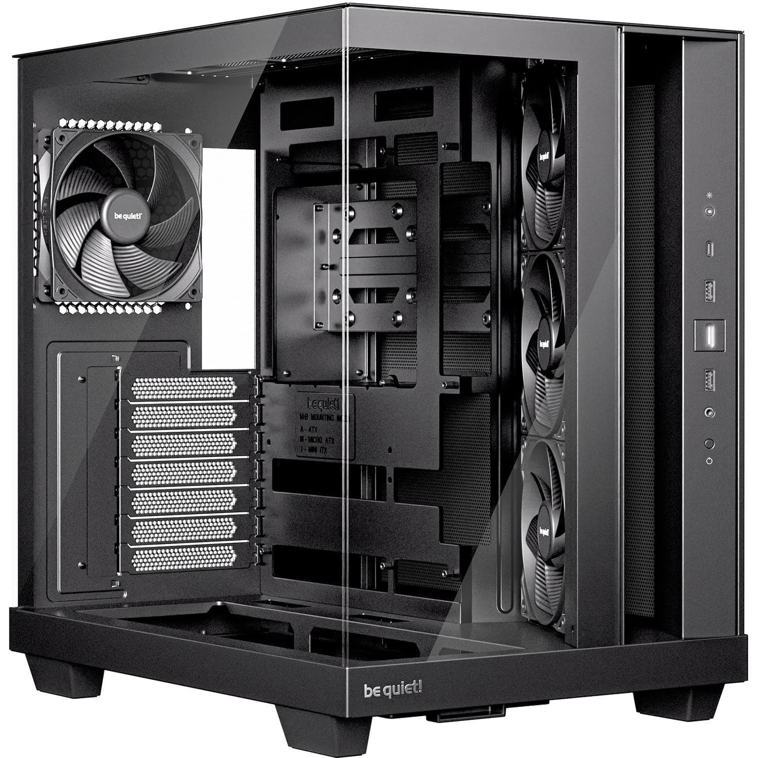 Корпус be quiet! Light Base 500 Tempered Glass без БЖ (BGW83) Black