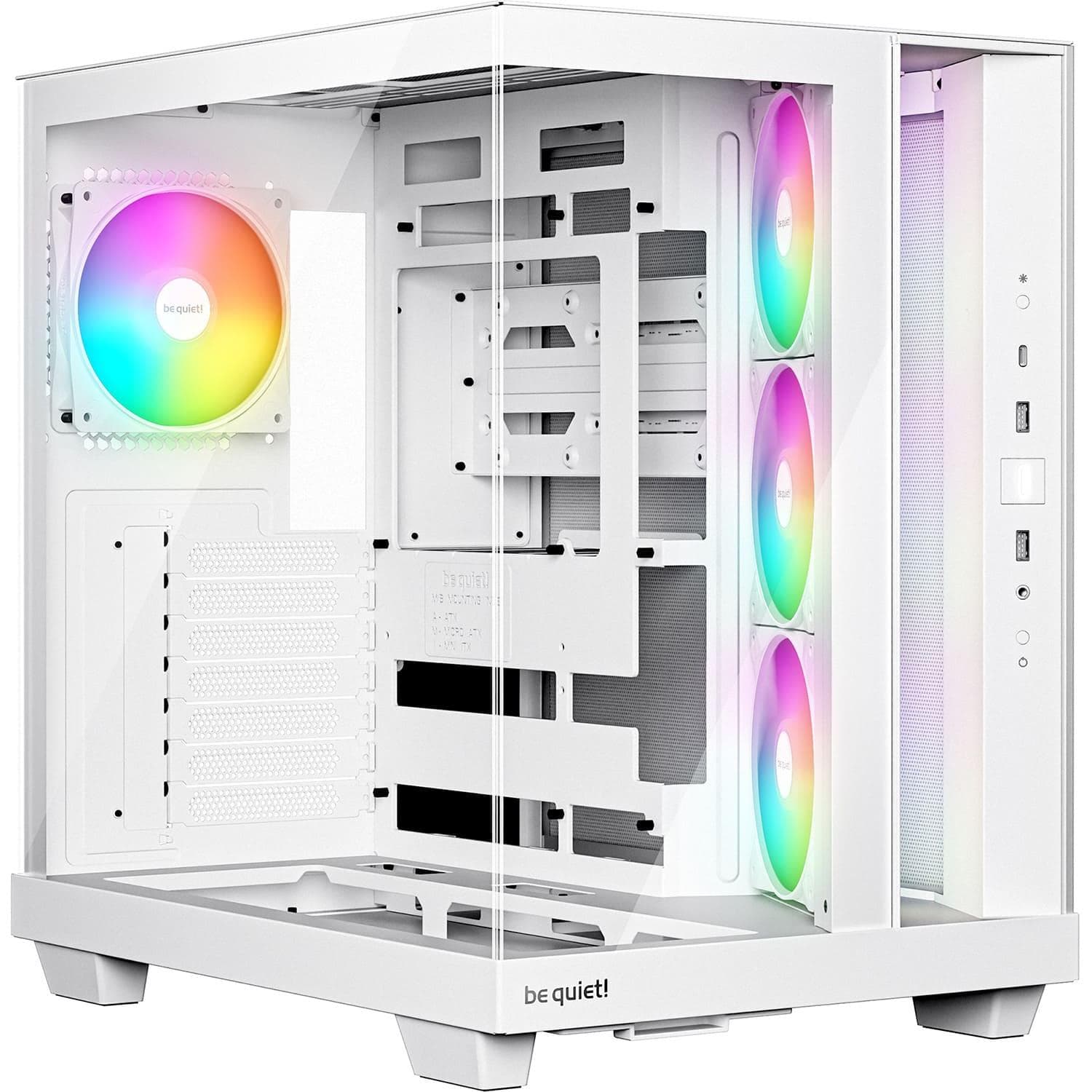 Корпус be quiet! Light Base 500 LX Tempered Glass без БЖ (BGW86) White