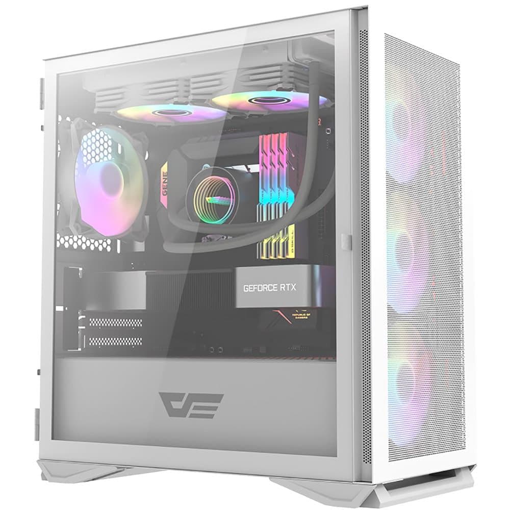 Корпус DARKFLASH DLM200 WHITE mATX