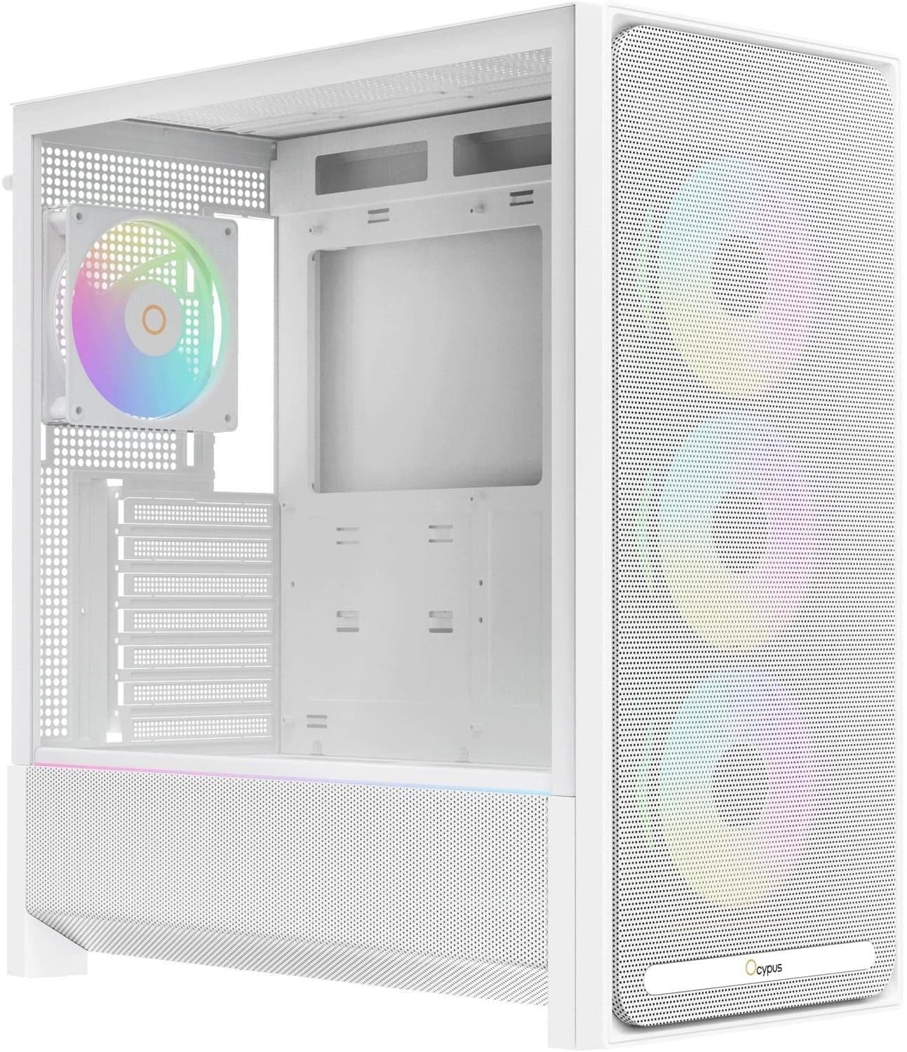 Корпус OCYPUS DELTA C70 WH ARGB (DELTA-C70-WHG400XX-GL)