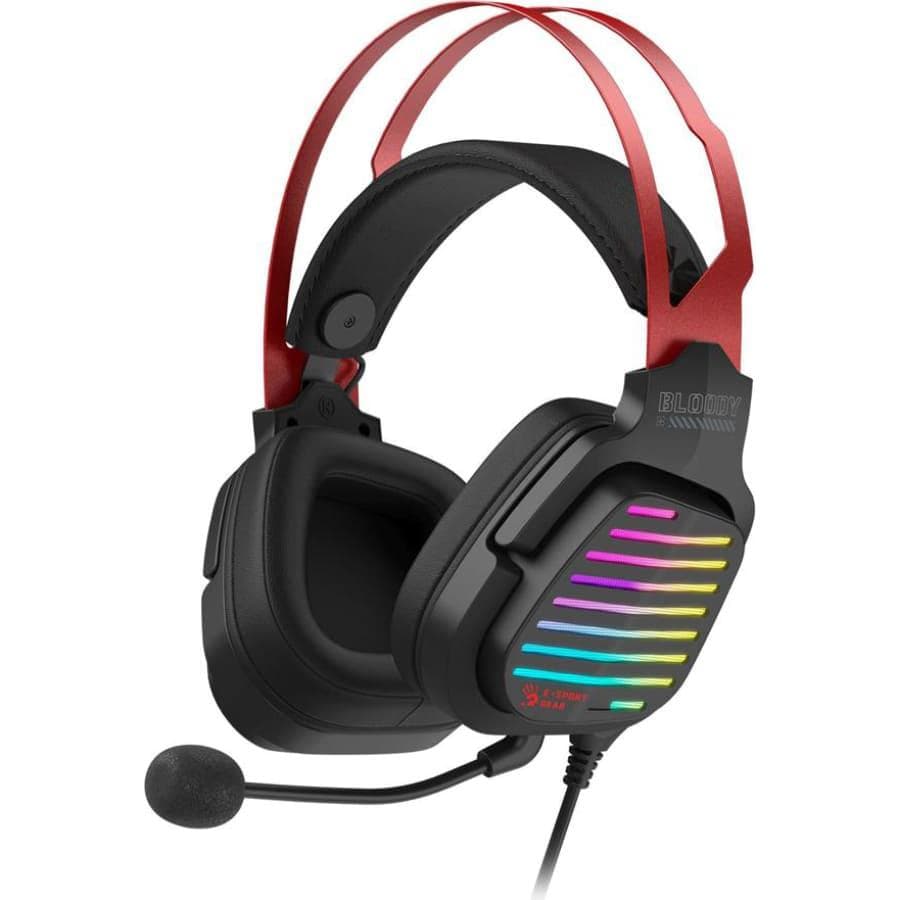 Ігрова гарнітура A4Tech Bloody G560 RGB USB Sports Red
