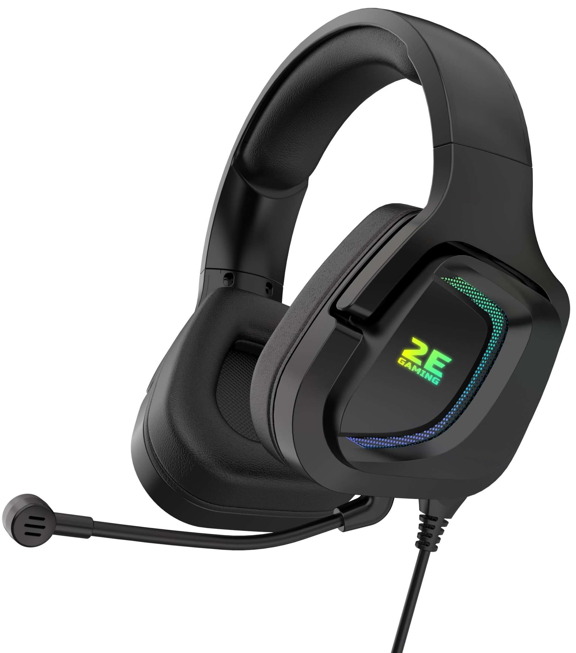 Ігрова гарнітура 2E GAMING HG340 RGB USB 7.1 Black