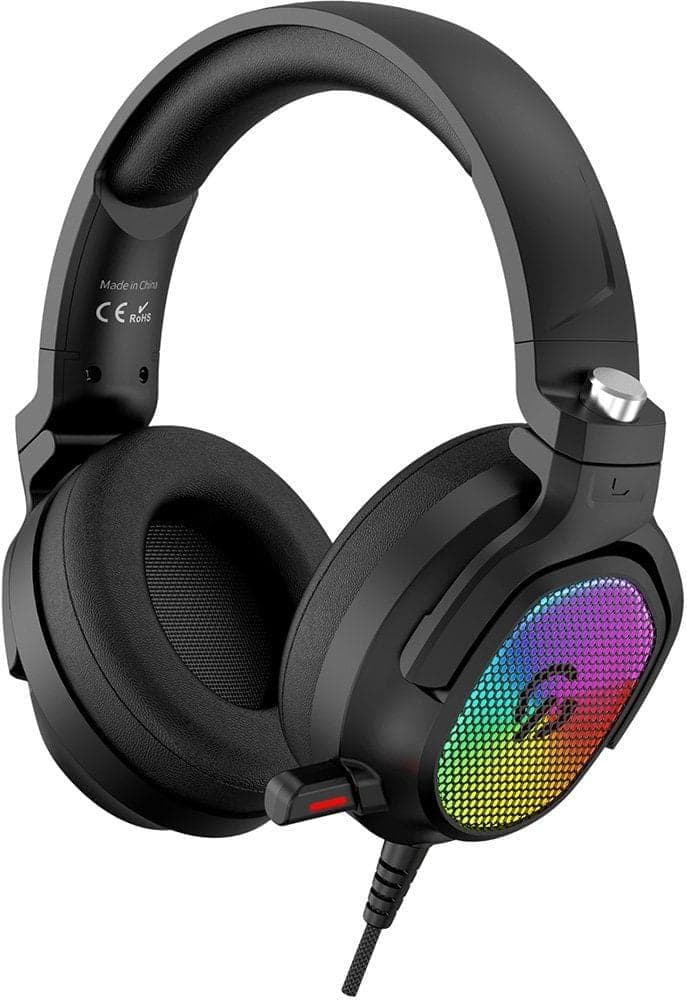 Ігрова гарнітура GamePro HS1300 RGB Black