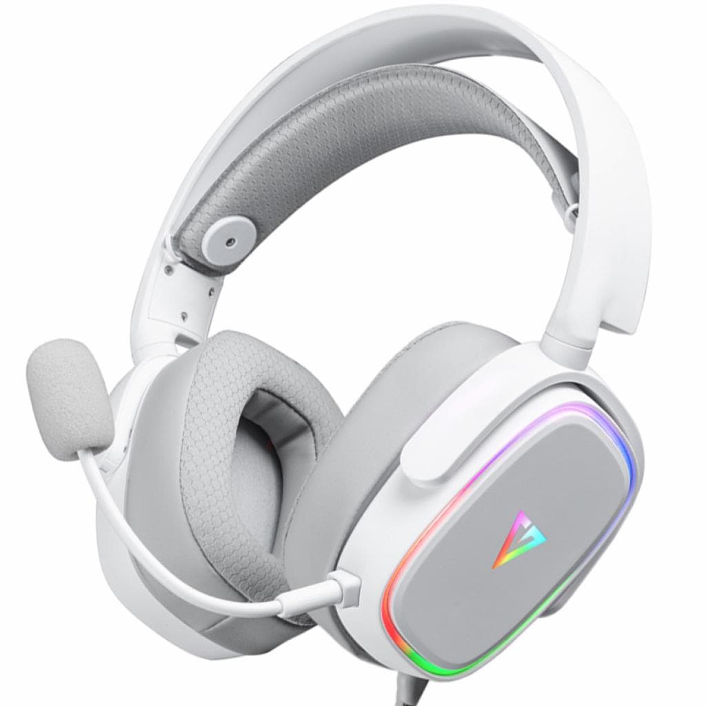Ігрова гарнітура Modecom Volcano RGB Prometheus 7.1 White USB