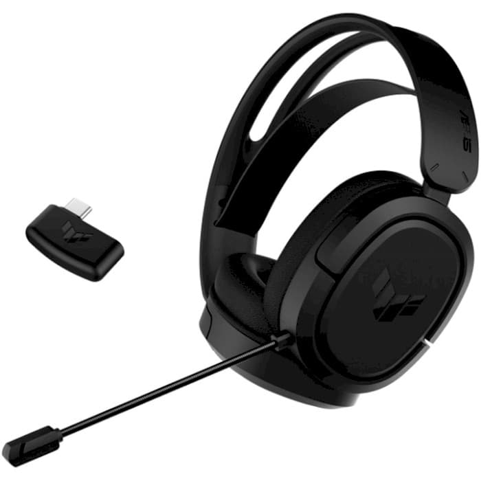 Ігрова гарнітура Asus TUF Gaming H1 (90YH0391-B3UA00) Wireless Black