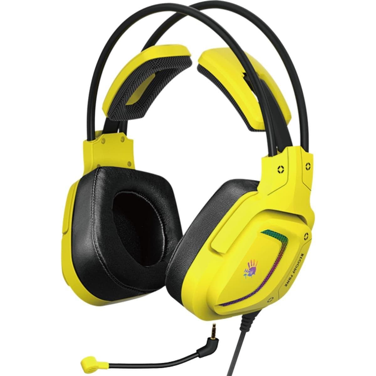 Ігрова гарнітура A4Tech Bloody G575 USB Punk Yellow