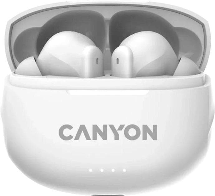 Навушники TWS Canyon TWS-8 White (CNS-TWS8W)