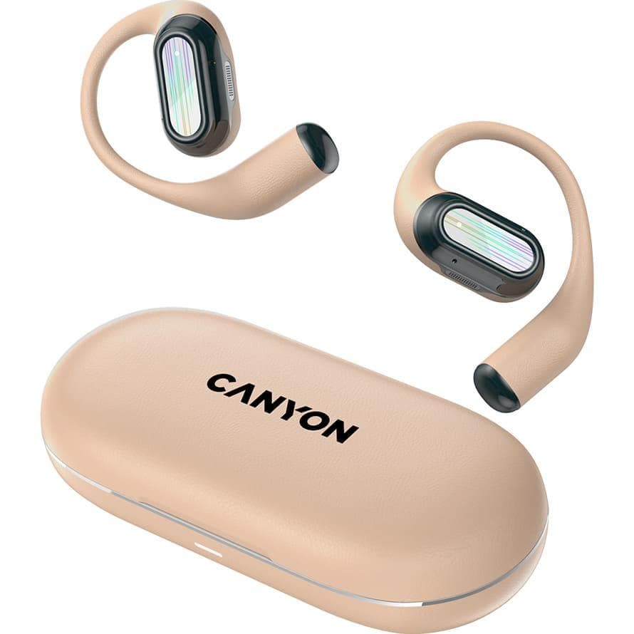 Навушники TWS CANYON OnFlow 12 OWS ENC Beige