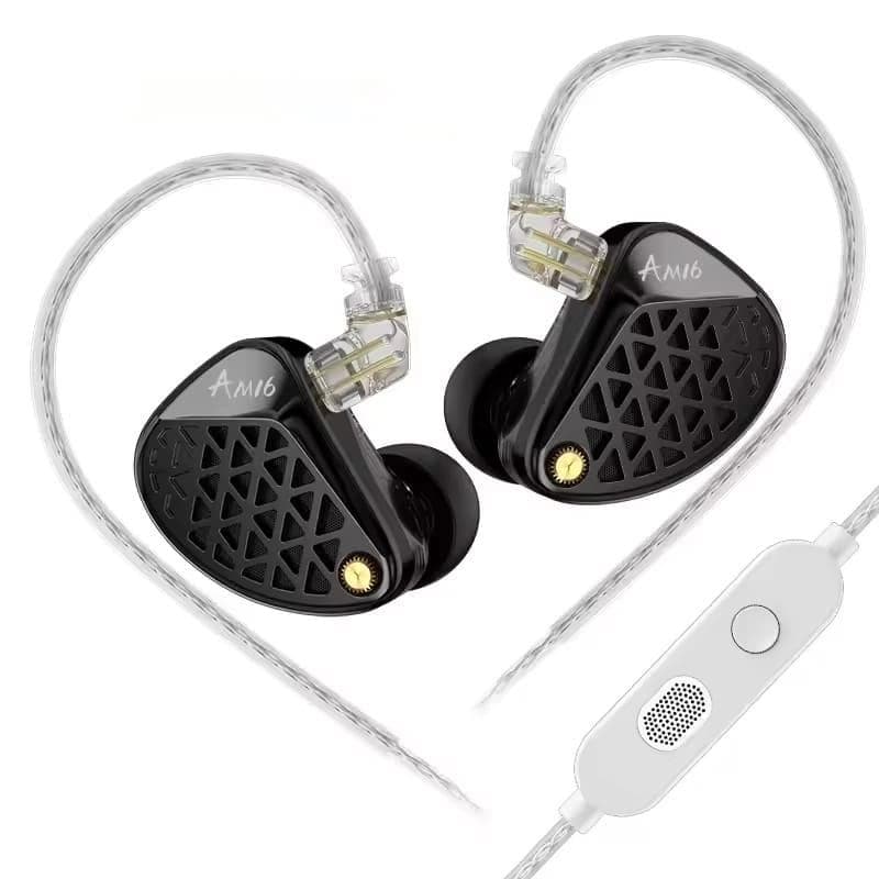 Навушники Knowledge Zenith AM16 Bass Version Black Mic