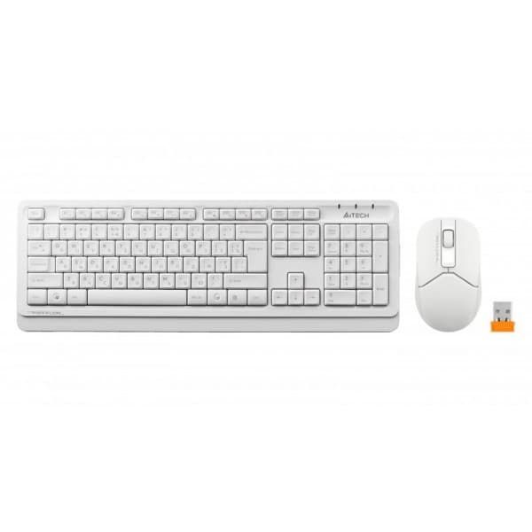 Комплект (Клавіатура та Миша) A4Tech FG1012 Fstyler Wireless White