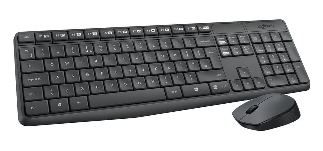Комплект (Клавіатура та Миша) Logitech MK235 Combo (920-007931) Wireless Graphite