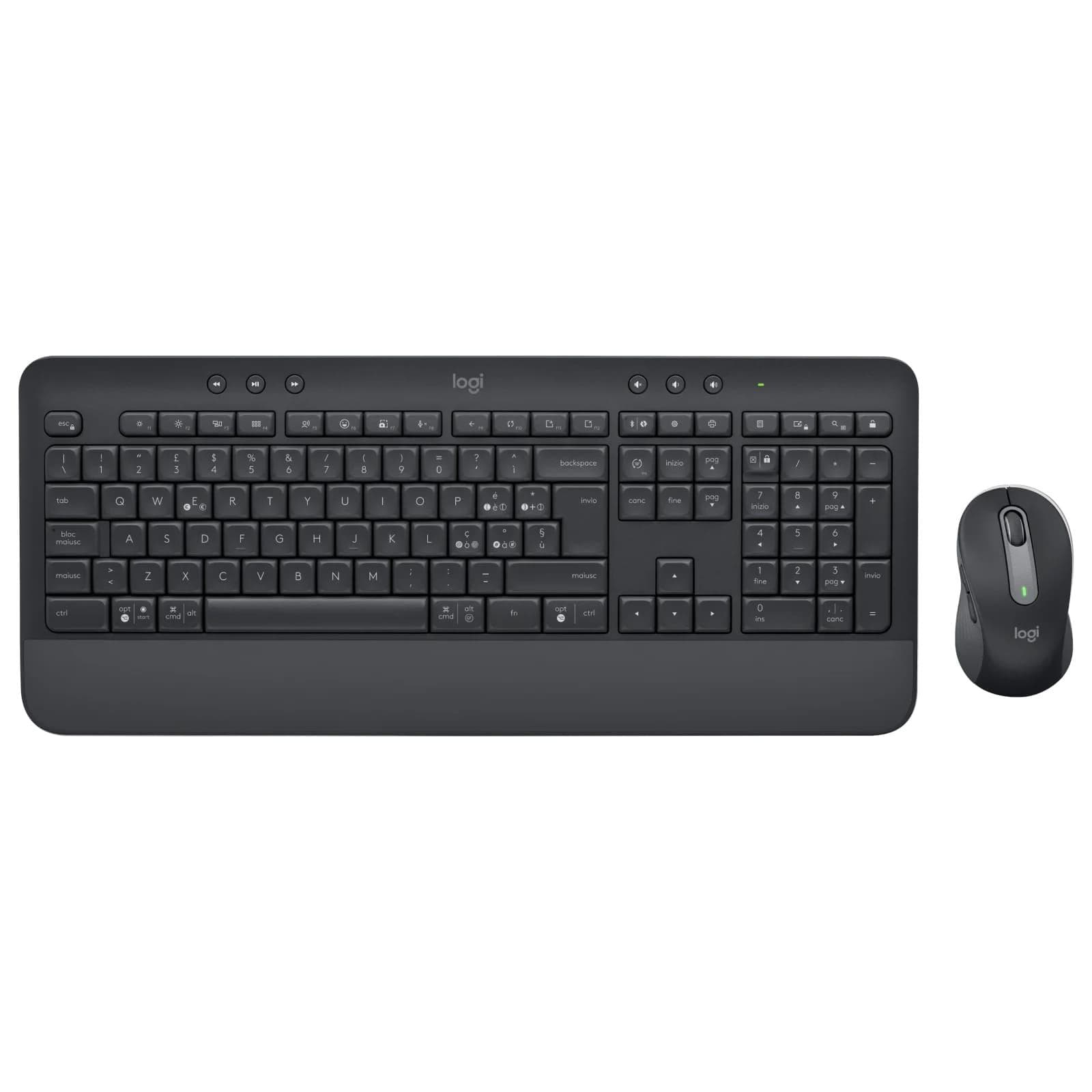 Комплект (Клавіатура та Миша) Logitech MK650 Signature Combo for Business UA (920-011004) Wireless Graphite