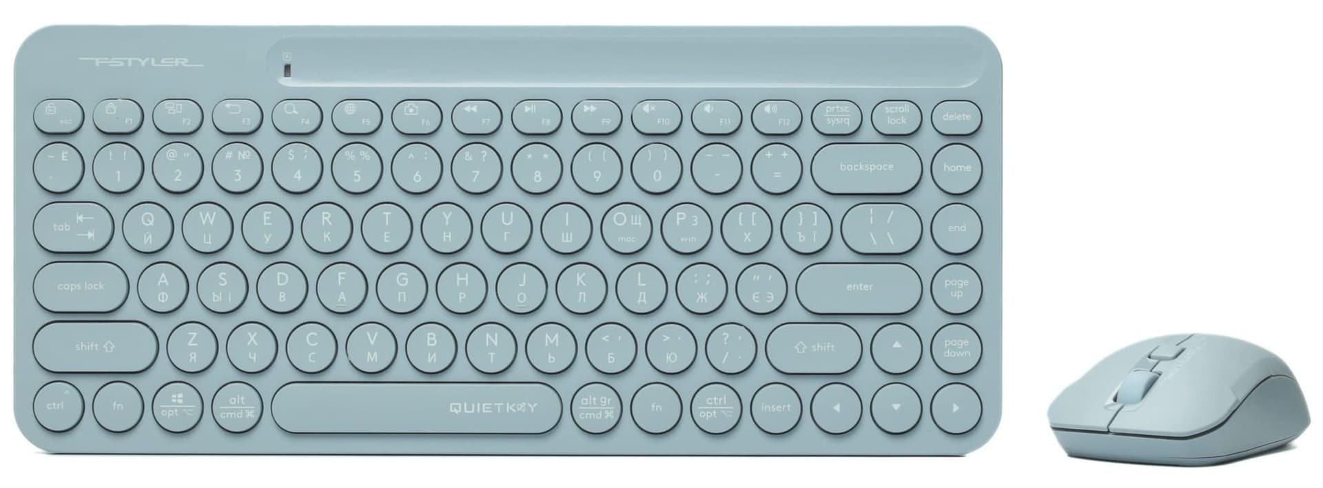 Комплект (Клавіатура та Миша) A4Tech FG3200 Air Wireless Blue