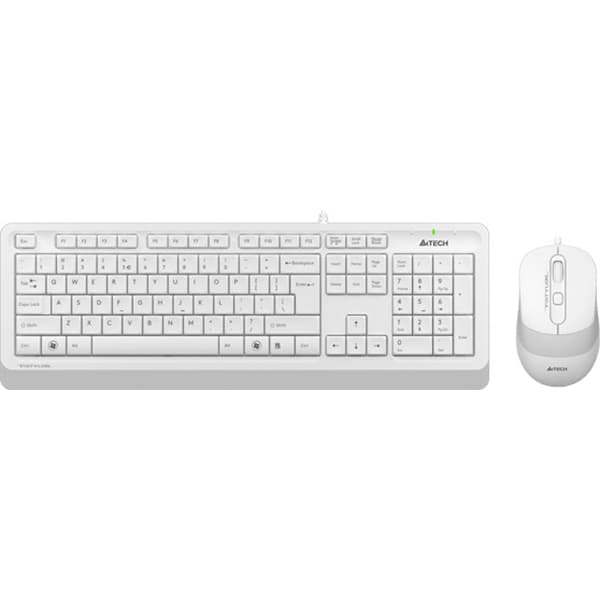 Комплект (Клавіатура та Миша) A4Tech F1010 Fstyler USB White