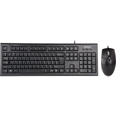 Комплект (Клавіатура та Миша) A4Tech KRS-8520D USB Black