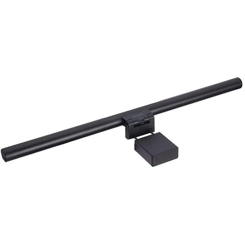 Лампа на монітор (Скрінбар) Philips Edison 4.5Вт 3000/4000/5000K USB-A Чорний (929003194807)