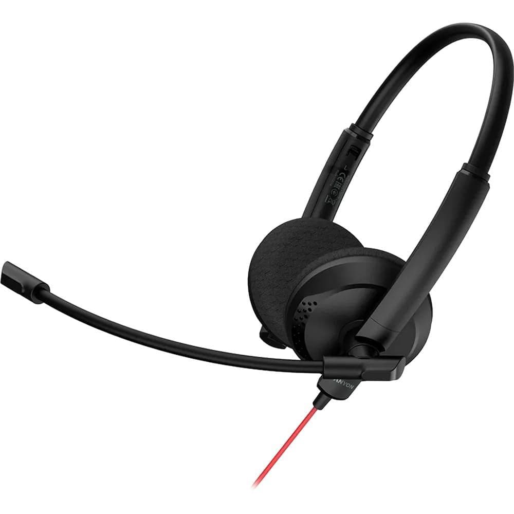 Гарнітура CANYON PC HS-07 PC Mic 3.5/USB Flat 2.8m Black