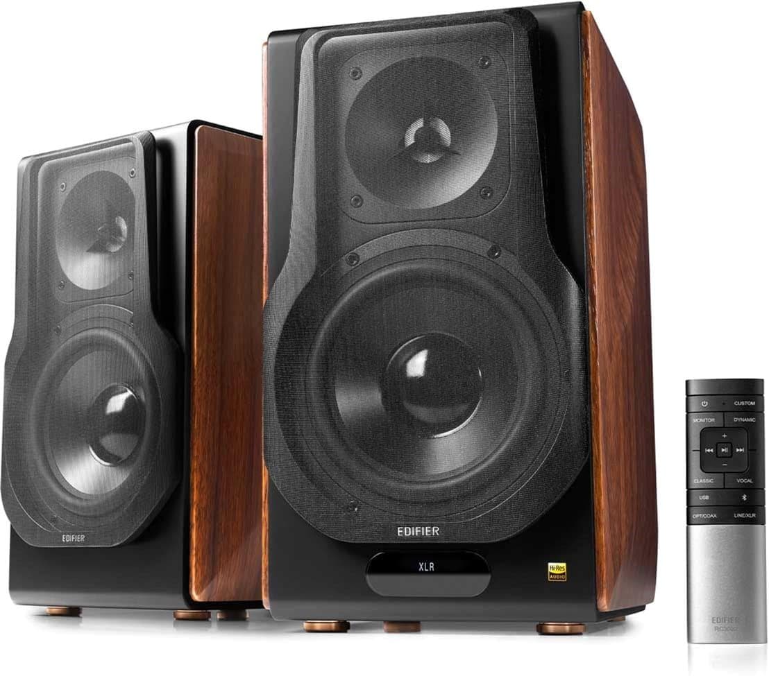 Акустична система 2.0 Edifier S3000MKII Brown 2.0 256W Bluetooth Hi-Res